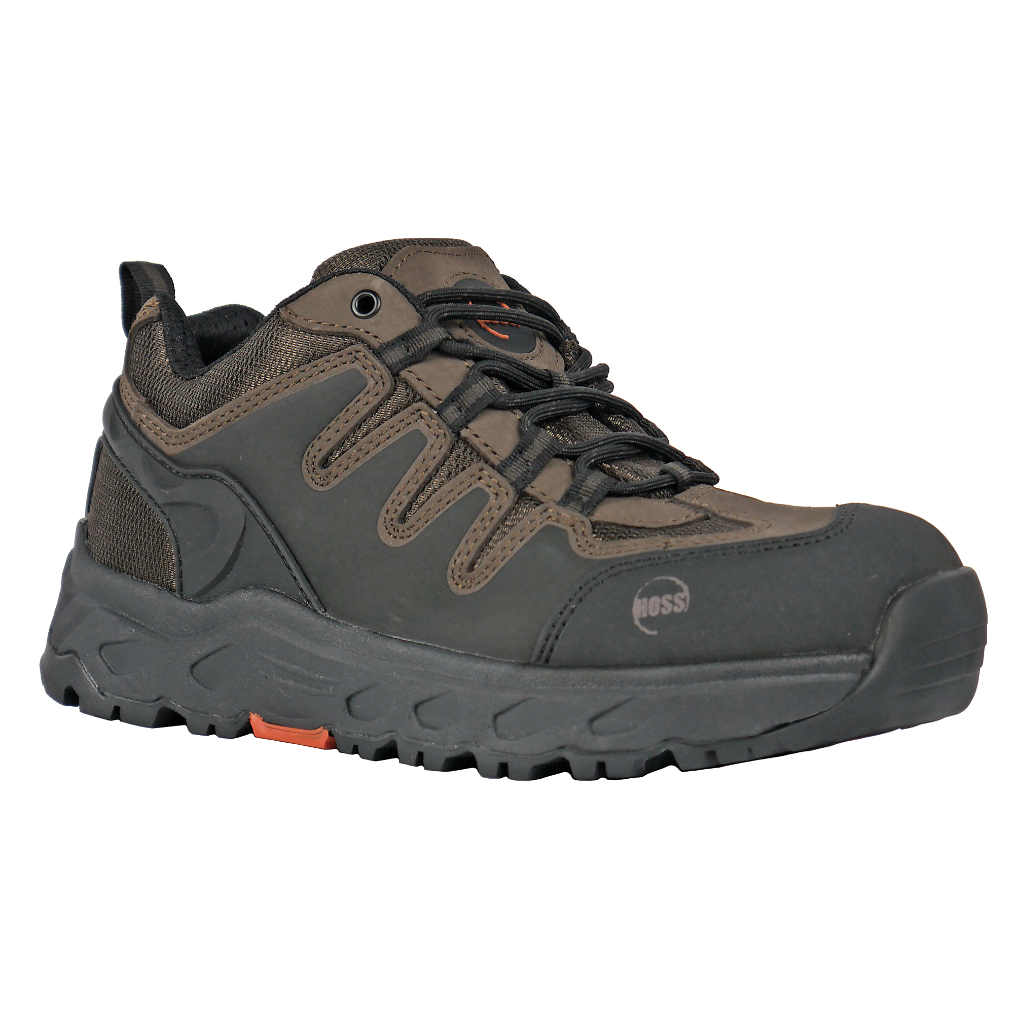 HOSS Aluminum Toe, Leather & Nylon Upper, EH Protection